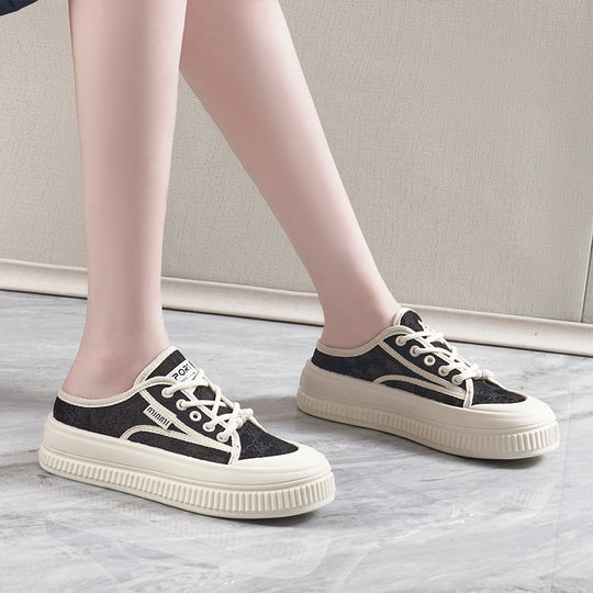 Damen Sneaker mit modischer Spitze und bequemer Sohle EB
