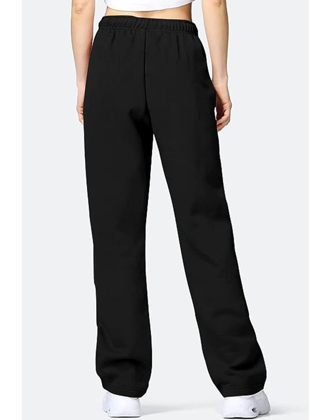 Damen Sportliche Freizeithose mit elastischem Bund und praktischen Taschen EB