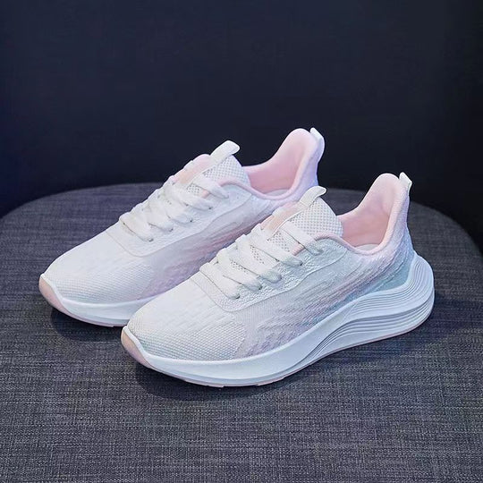Damen Atmungsaktive Lauf-Sneaker mit flexibler Dämpfung und rutschfester Sohle EB