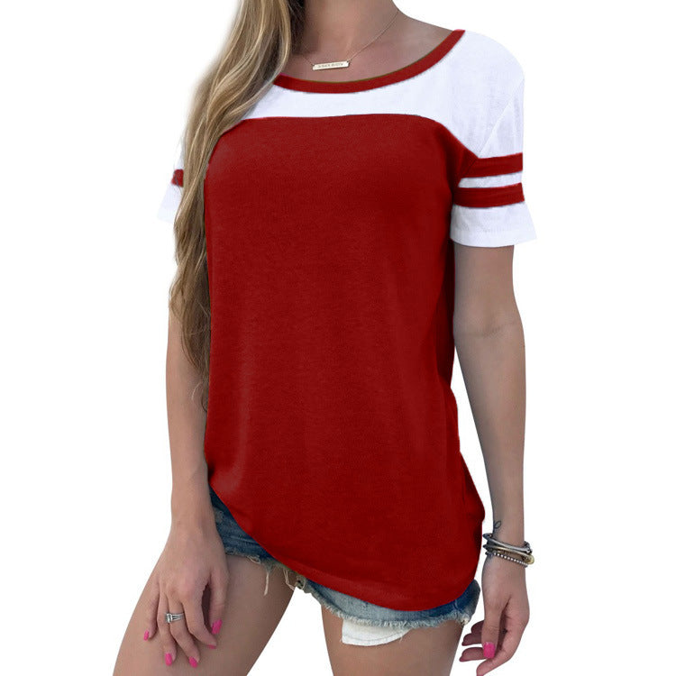Damen Sportliches Kurzarmshirt EB