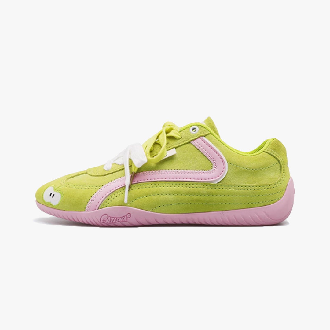 Damen Sportliche Sneaker mit robustem Wildleder und dämpfender Sohle EB