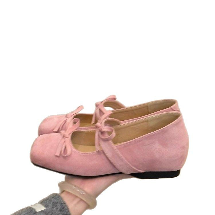 Damen Ballerinas mit elegantem Schleifen-Detail und bequemem Fußbett EB