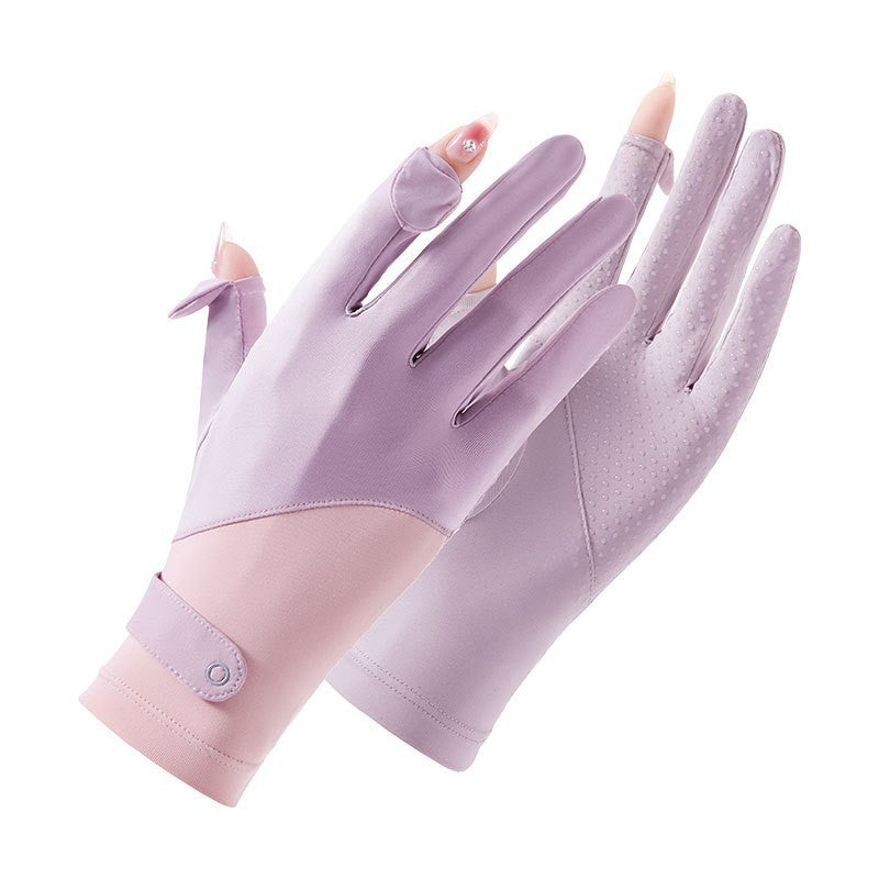 EB | Sonnenschirm Eis Seide Handschuhe