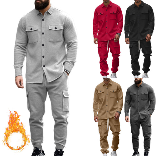 Herren Urbaner Freizeitanzug mit funktionalen Taschen EB