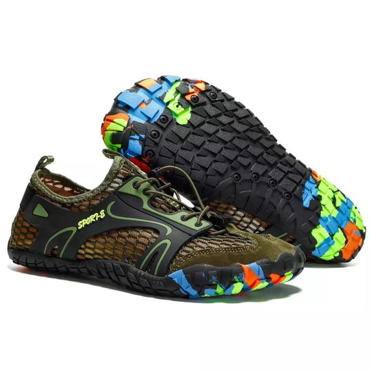 Damen Multifunktionale Badeschuhe mit rutschfester Sohle und atmungsaktivem Design EB