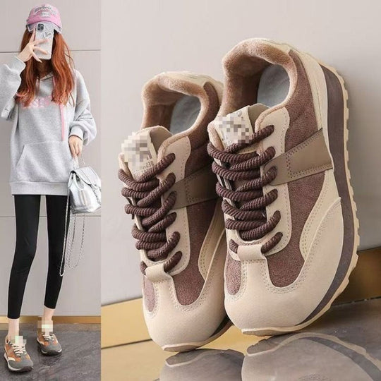 Damen Sportliche Sneakers mit atmungsaktiver Sohle und modischem Design EB