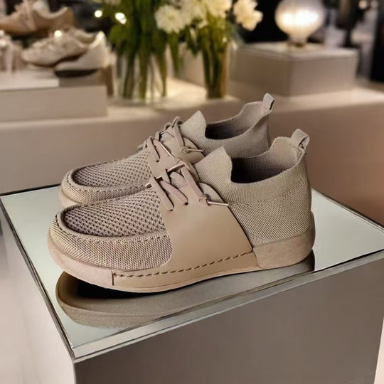Damen Sportliche Sneaker mit innovativem atmungsaktivem Obermaterial und flexiblem Design EB