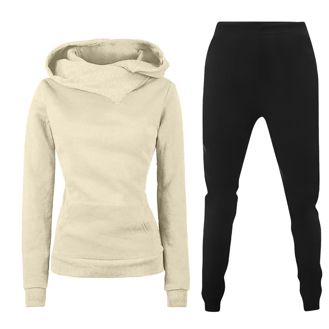 Damen Kapuzenpullover und Sporthose Kombination EB