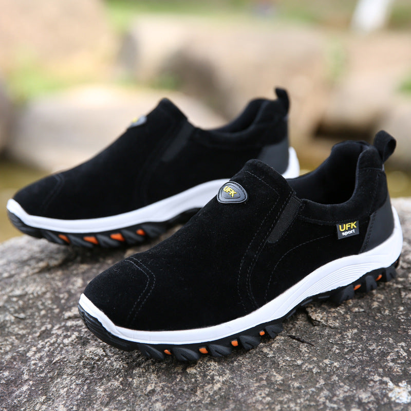 Damen Atmungsaktive Slip-On Sneakers mit flexiblem Obermaterial EB