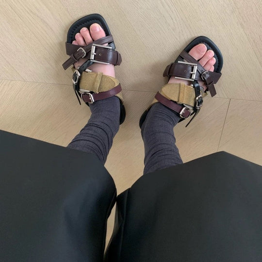 Damen modische Sandalen EB