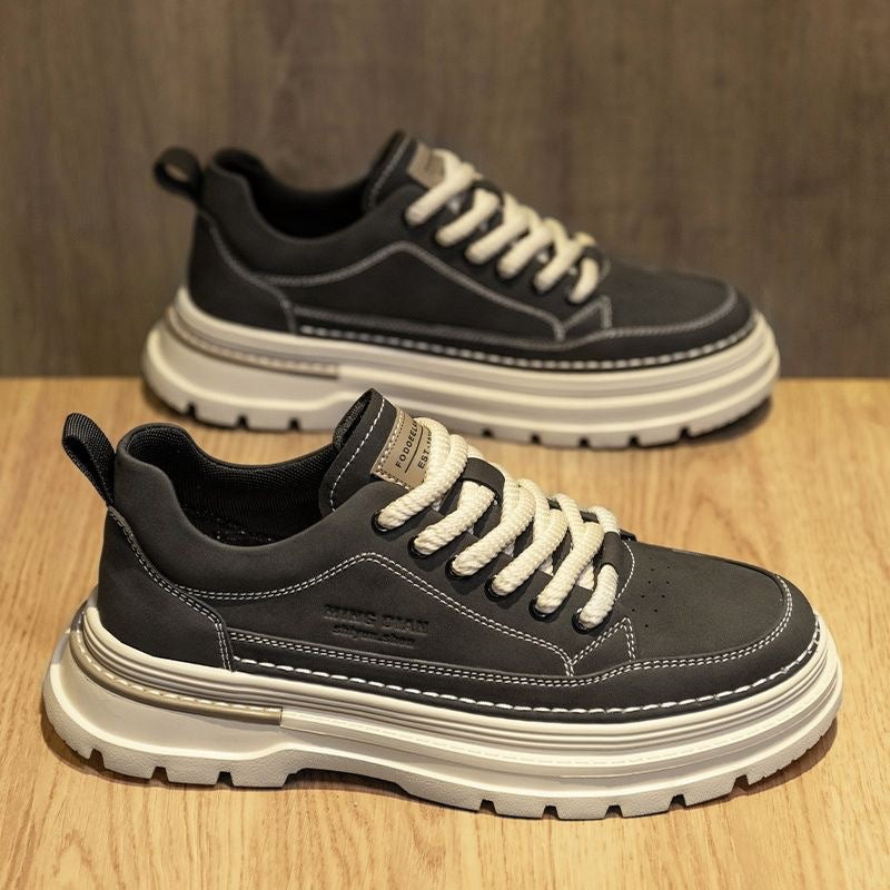 Damen Komfortable Sneaker mit dicker Profilsohle EB