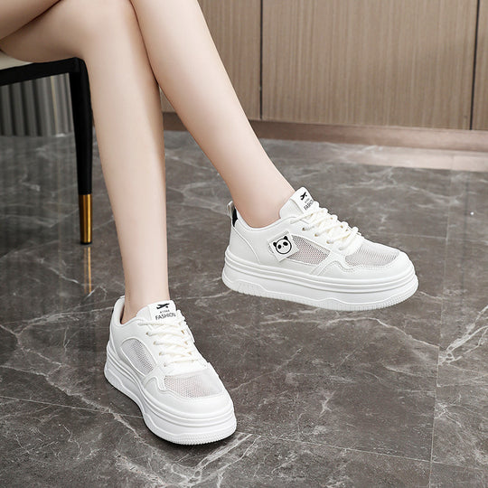 Damen Sneaker mit atmungsaktivem Obermaterial und rutschfester Sohle EB