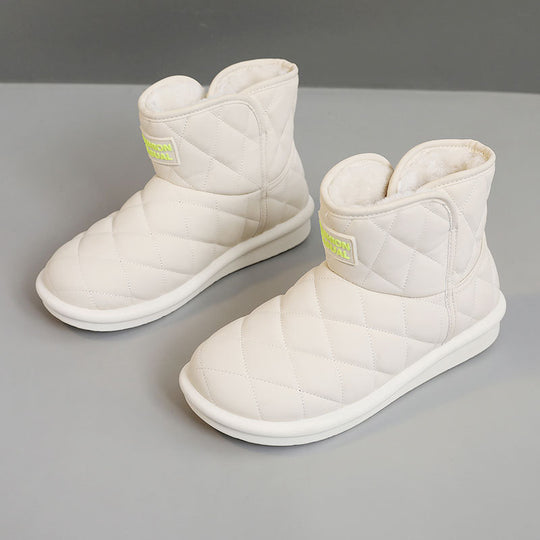 Damen warme und gefütterte Winterstiefel EB
