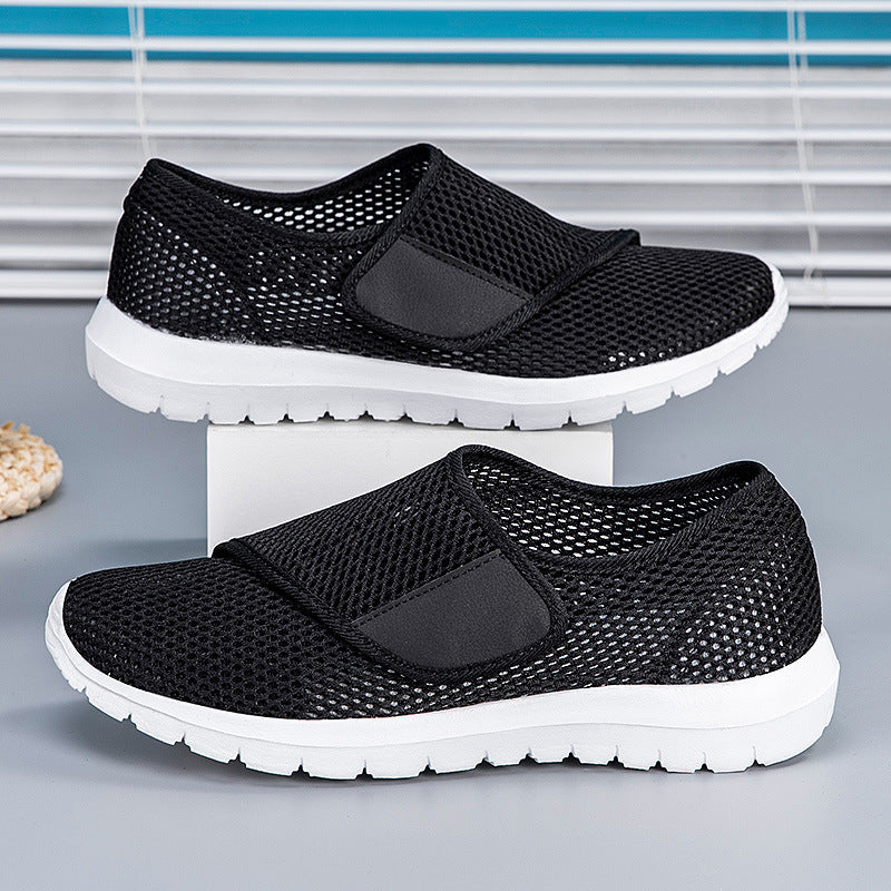 Damen Atmungsaktive Slip-On Sneakers mit flexiblem Netzdesign EB