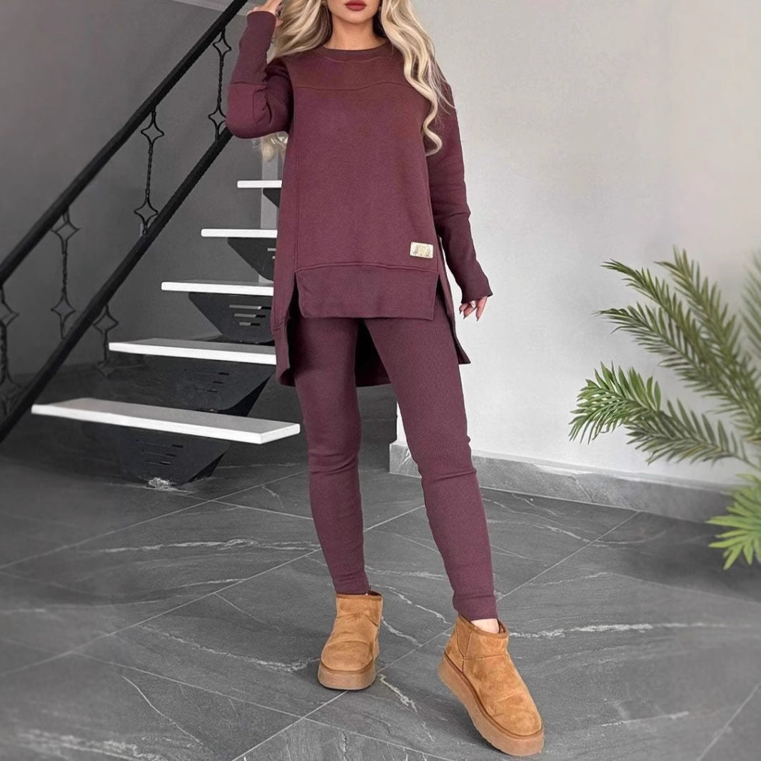 Damen Bequemes Lounge-Set mit modernem Oversized-Schnitt EB