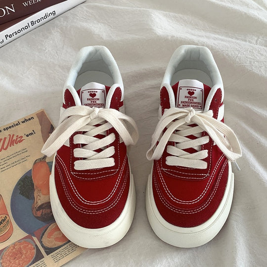 Damen Trendige Sneaker mit strukturiertem Obermaterial und bequemer Dämpfung EB