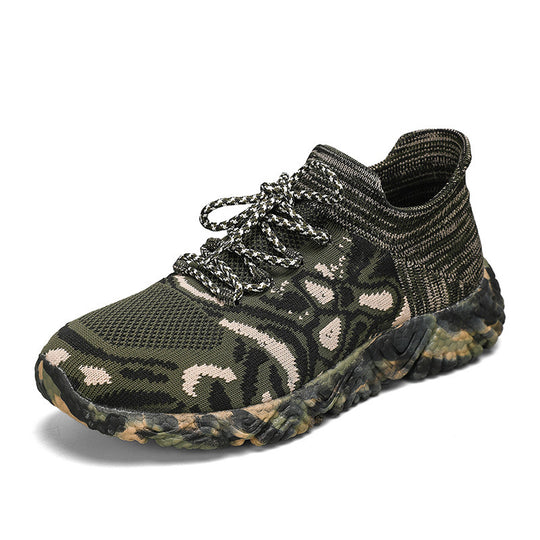 Damen Sportliche Freizeitschuhe mit elastischem Strickoberteil EB