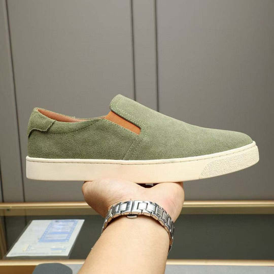 Damen Mokassin Sneakers aus weichem Wildleder EB