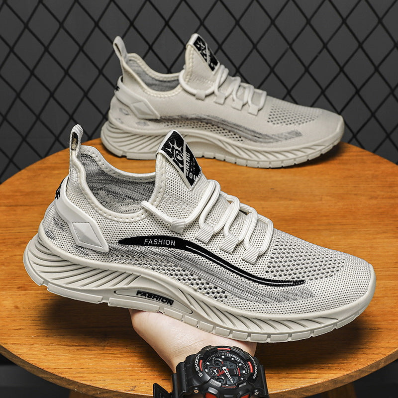 Damen Atmungsaktive Lifestyle-Sneaker mit rutschfester Laufsohle EB