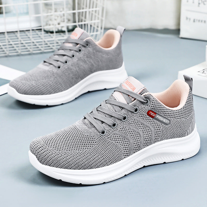 Damen Atmungsaktive Sport-Sneaker mit innovativem Strickdesign EB
