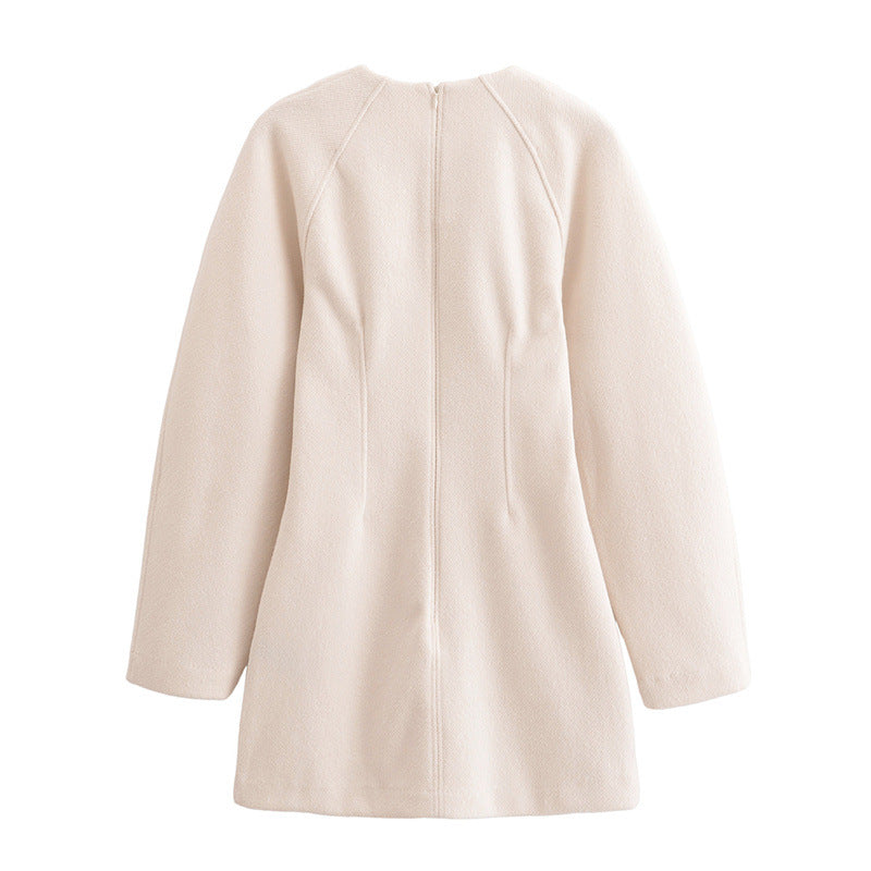 Damen Teddyfell Kleid EB