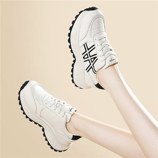 Damen Sportliche Sneakers mit ergonomischer Dämpfung und atmungsaktivem Material EB