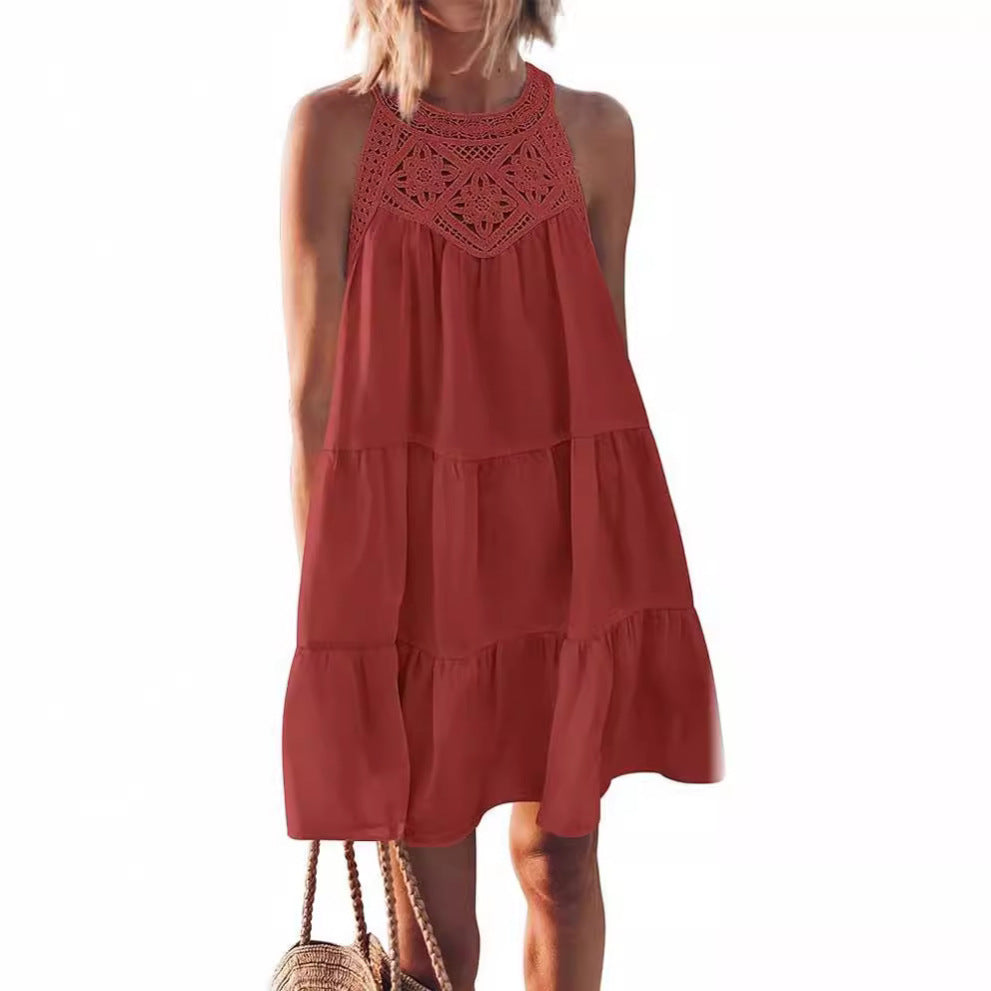 Damen Sommerliches Maxikleid EB