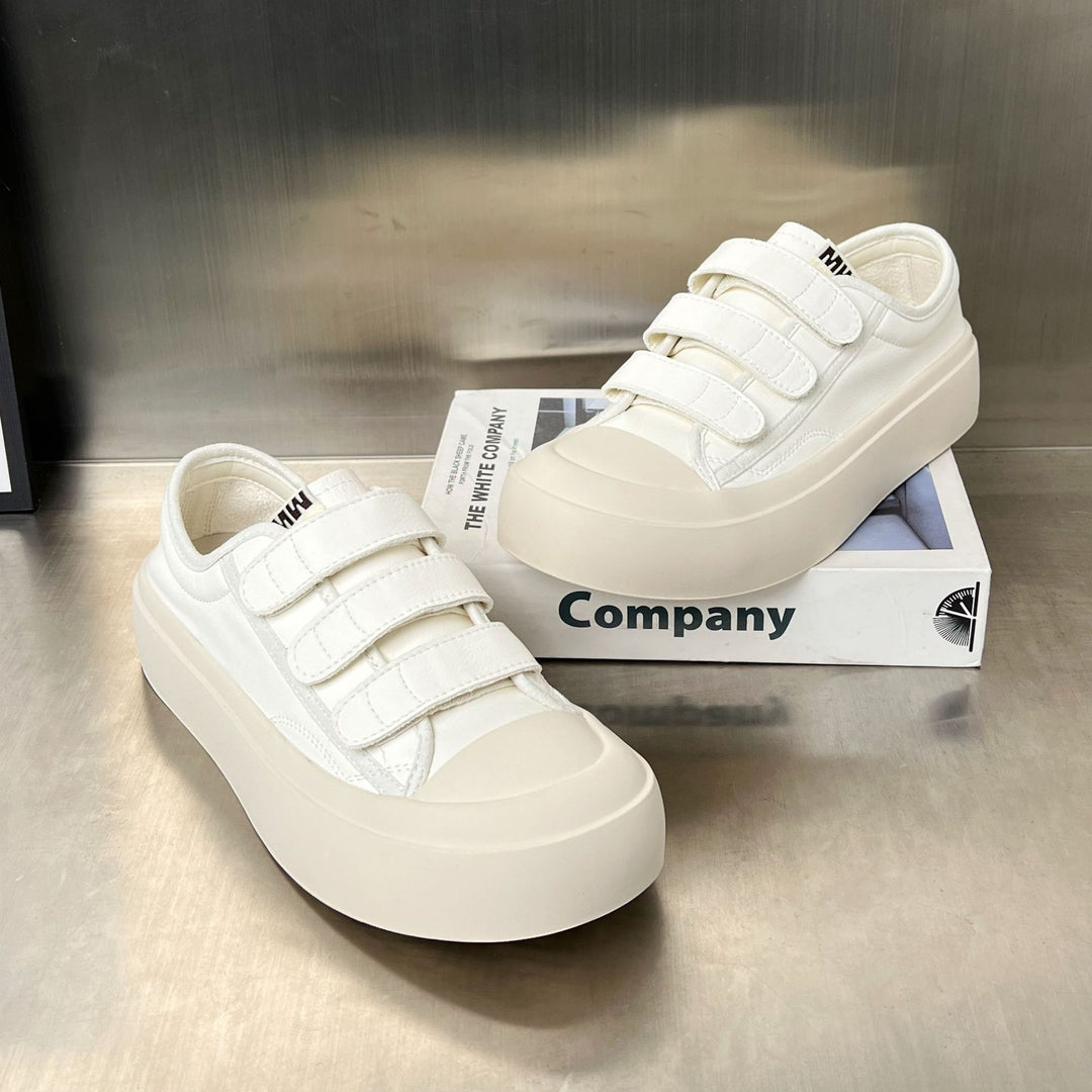 Damen Plateau-Sneaker mit verstellbarem Klettverschluss und innovativer Sohlenkonstruktion EB