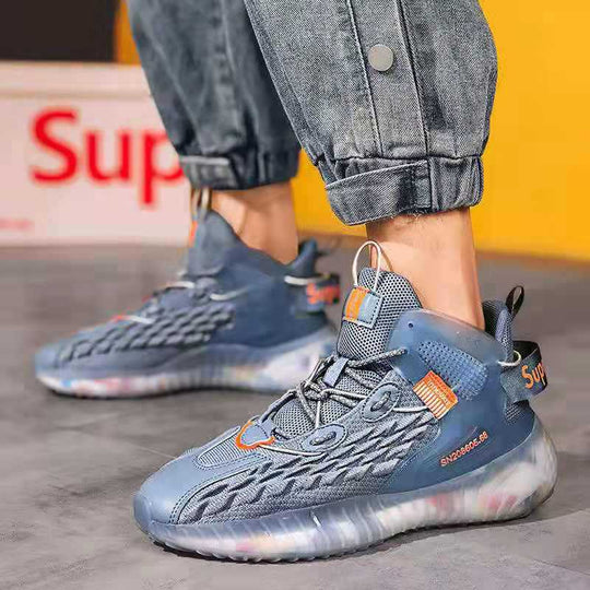 Unisex nan avantgardistischer Hybrid-Sneaker mit strukturierter Flechtapplikation und stützender Fersenbrücke EB