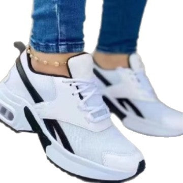 Damen Sportliche Lauf-Sneaker mit atmungsaktivem Mesh und rutschfester Sohle EB