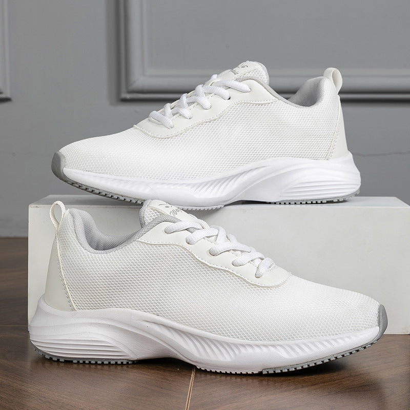 Damen Sportliche Sneakers mit rutschfester Laufsohle und atmungsaktivem Obermaterial EB