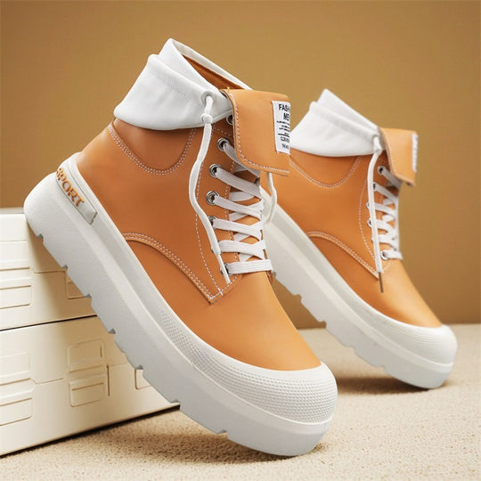 Damen Sportliche Schneestiefel mit hohem Kragen und rutschfester Sohle EB