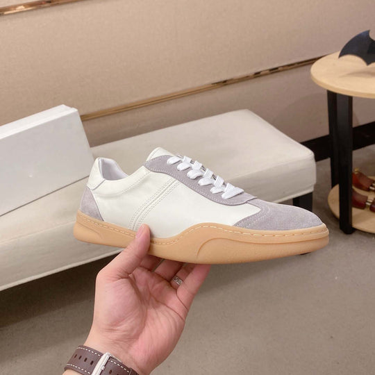 Damen Sneakers mit edlem Wildleder- und Lederdesign EB