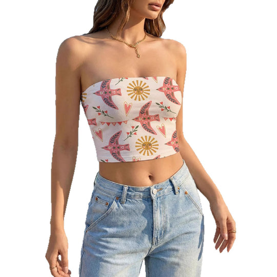 Damen Bandeau-Oberteil EB