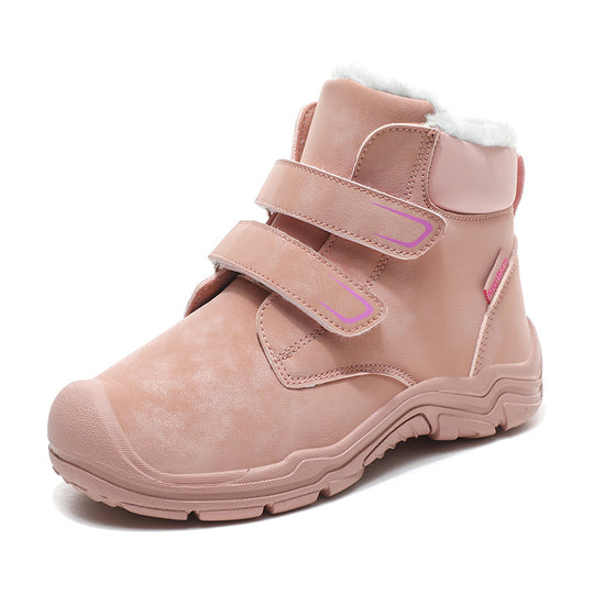 Damen Winter-Wanderschuhe mit isolierendem Futter und praktischen Klettverschlüssen EB