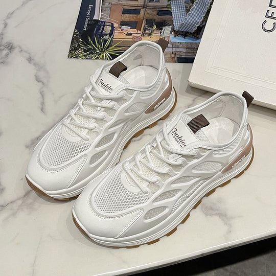 Damen Atmungsaktive Lauf-Sneaker mit flexibler Sohle und komfortabler Dämpfung EB
