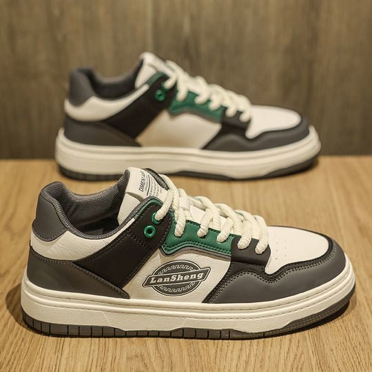 Damen Vintage Lifestyle Sneakers mit robustem Obermaterial und atmungsaktiver Innenstruktur EB