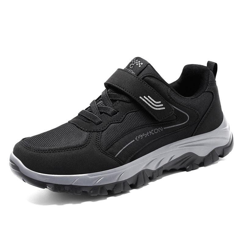 Damen nan robuster Trailwalking-Sneaker mit Klettverschluss, gepolstertem Fersenhalt und stoßdämpfender Profilsohle EB