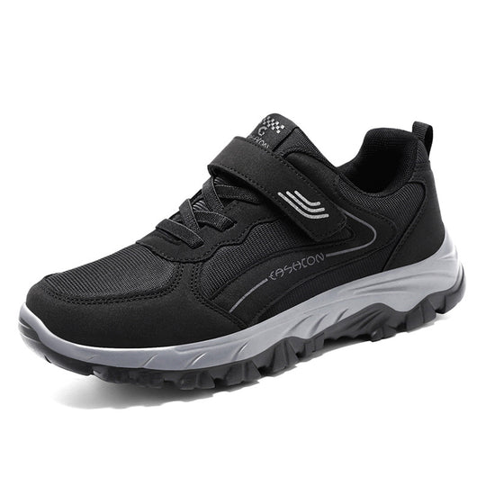 Damen nan robuster Trailwalking-Sneaker mit Klettverschluss, gepolstertem Fersenhalt und stoßdämpfender Profilsohle EB