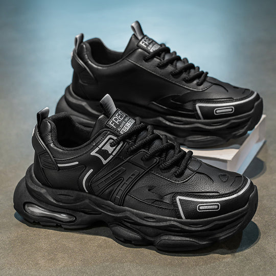 Damen Sportliche Sneakers mit stoßdämpfendem Sohlenprofil und atmungsaktivem Obermaterial EB