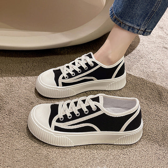 Damen Freizeitschuhe mit dicker Sohle EB