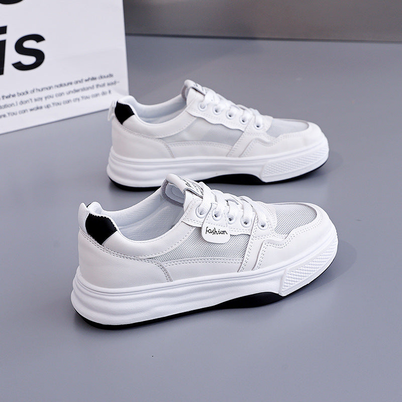 Damen modische Sneakers mit atmungsaktiver Mesh-Oberfläche und rutschfester Sohle EB