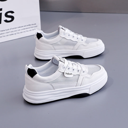 Damen modische Sneakers mit atmungsaktiver Mesh-Oberfläche und rutschfester Sohle EB