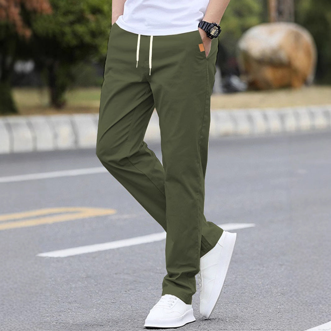 Herren Freizeit-Hose mit atmungsaktivem Material und elastischem Bund EB