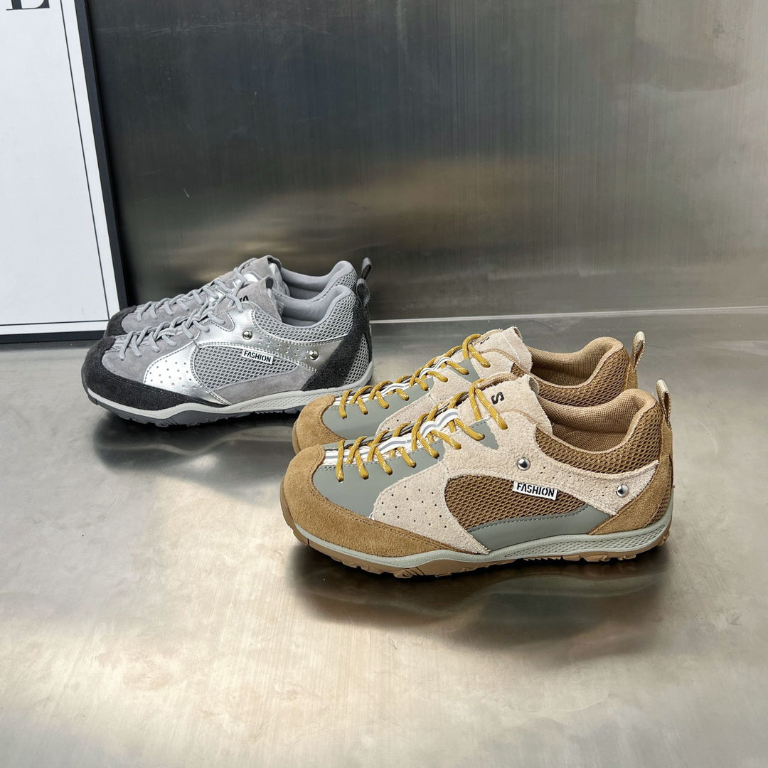 Damen Sportliche Wanderschuhe mit atmungsaktiver Netzstruktur und robustem Profil EB