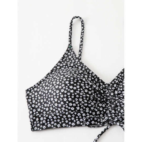Damen Bikini-Set mit floralem Design und schickem Schnitt EB