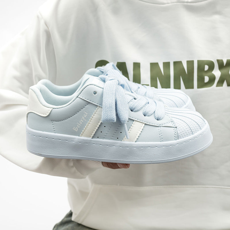 Damen Sneakers mit dicker Profilsohle und gepolstertem Innenfutter EB