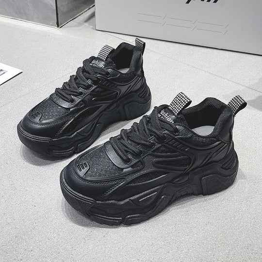 Damen hochwertige Sport-Sneaker mit atmungsaktivem Mesh und dämpfender Sohle EB