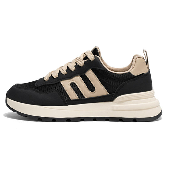 Damen Sportliche Sneakers mit atmungsaktiver Materialkombination und ergonomischer Dämpfung EB