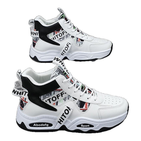 Damen Modische High-Top Sneakers mit innovativer Dämpfungstechnologie EB